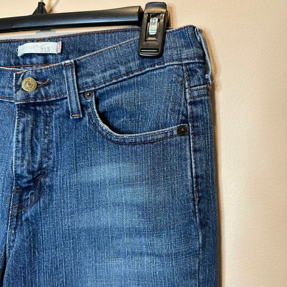 Levi's 515 Bootcut Jeans Womens 6M Medium Wash 30x31 Stretch Cowgirl Western - Picture 5 of 12